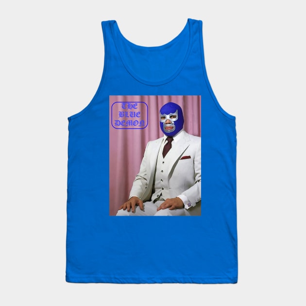 The Blue Demon oil paint Tank Top by ryanmpete